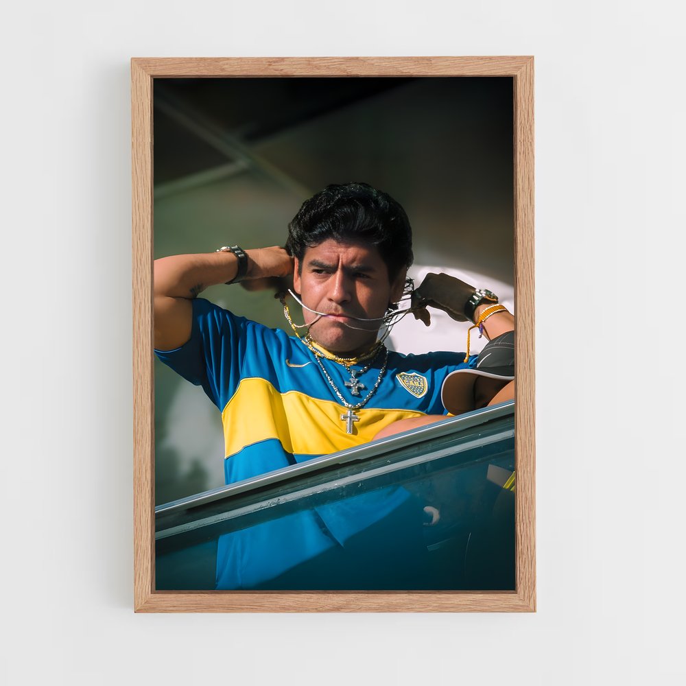 Poster La Légende en Bleu et Jaune (vue 4)